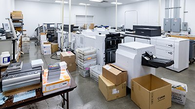 Behind the Scenes: Our In-House Print Shop
