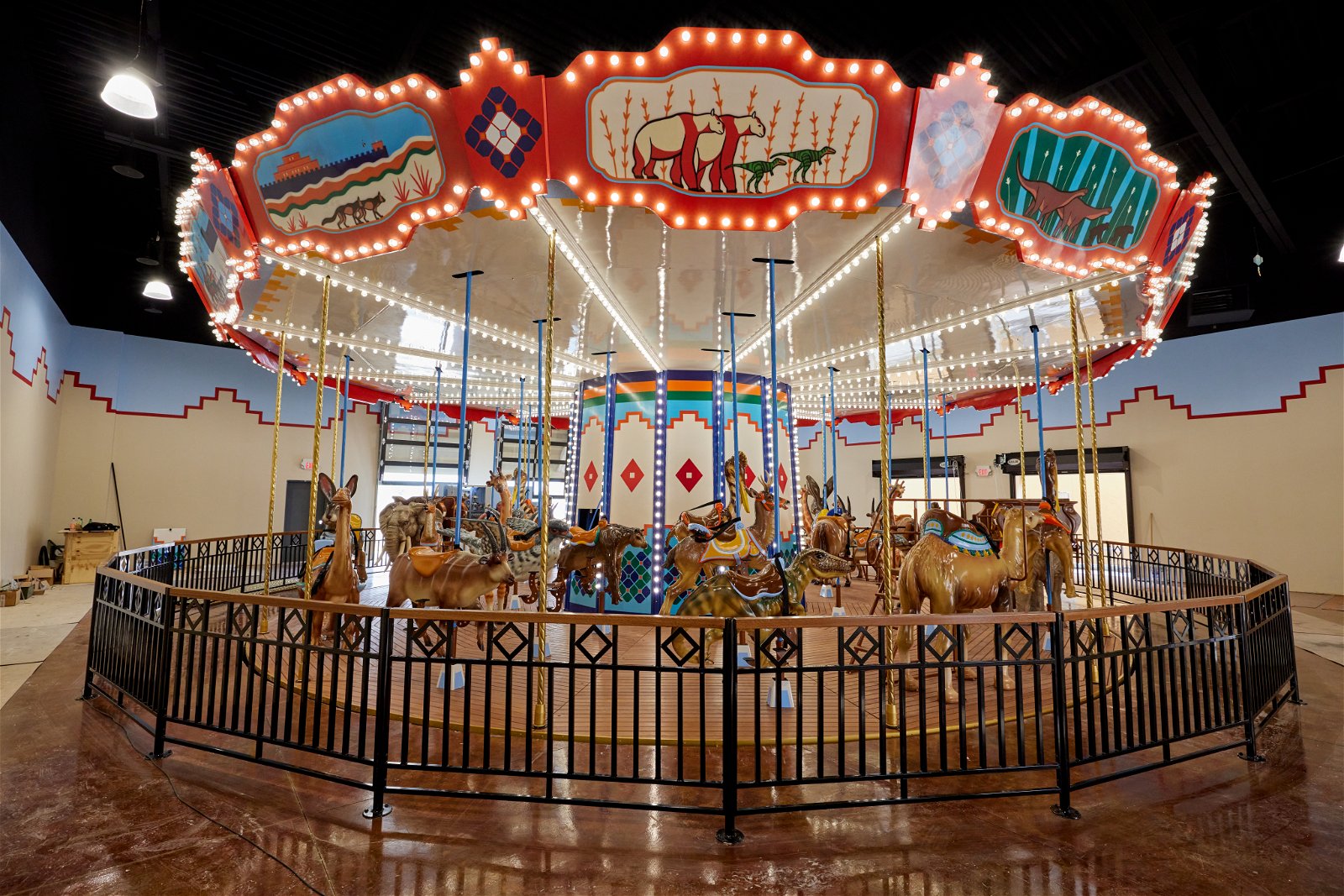 The Carousel Is Almost Ready at the Ark Encounter