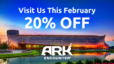 Visit Us in February and Receive 20% Off Admission