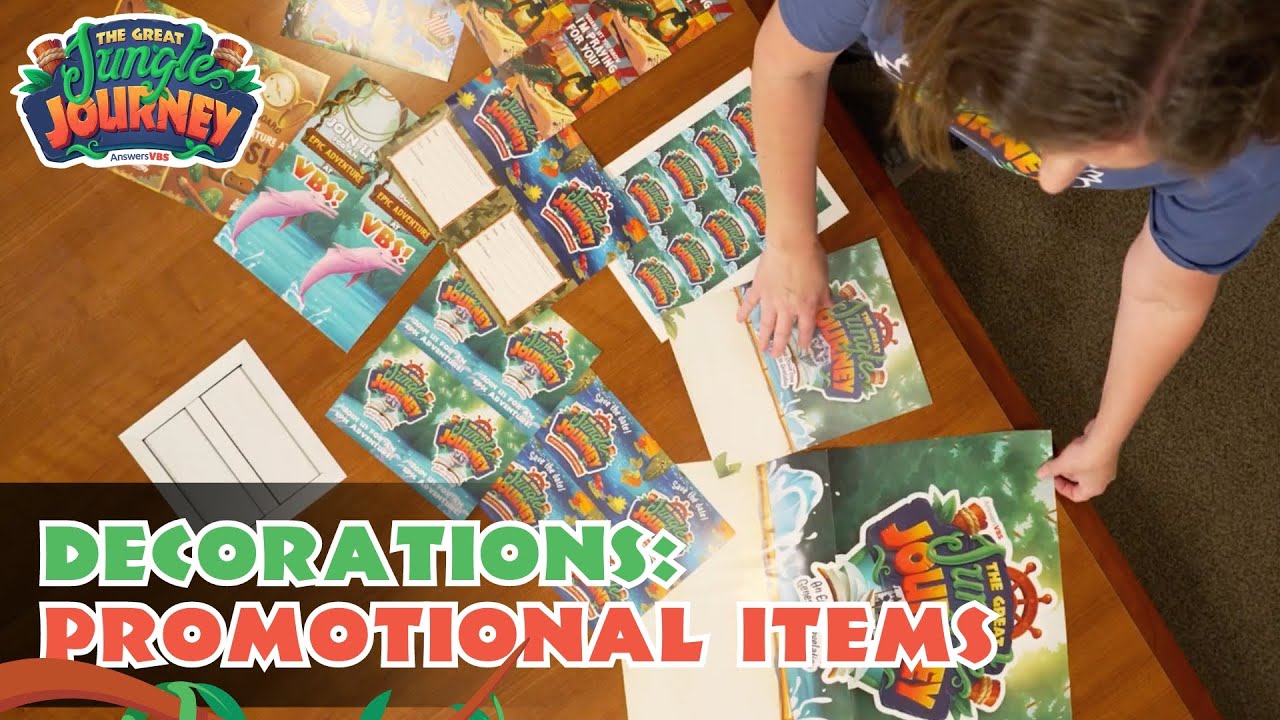 So Many Promotional Resources! | The Great Jungle Journey VBS: Decorations
