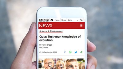 Taking the BBC's Evolution Test