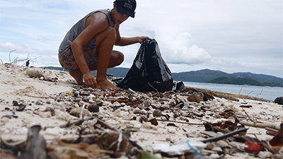Beach Cleanup on Bat Island (Vlog Episode 30)