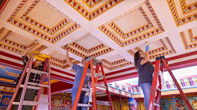 Construction Update: Beautiful New Addition to Our Biblical Authority Room