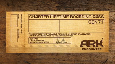 Don't Miss Your Opportunity for Lifetime Access to the Ark Encounter!