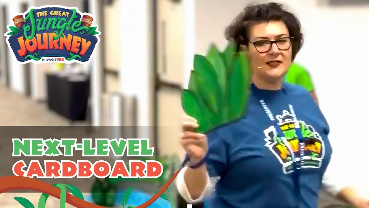 How to Have Next-Level Cardboard Designs! | The Great Jungle Journey VBS