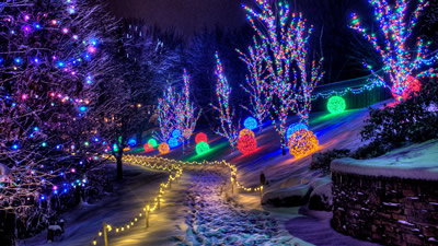 New Creation Museum Parking Lot Accommodates More Vehicles for ChristmasTown