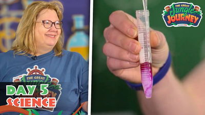 A Chemical Reaction That Teaches the Gospel! | The Great Jungle Journey VBS: Day 5 Science