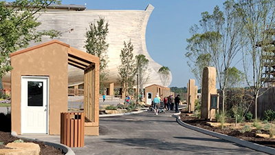 “Steles” Installed at the Ark Encounter