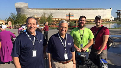 Arabic-Language TV Producers Visit the Ark Encounter