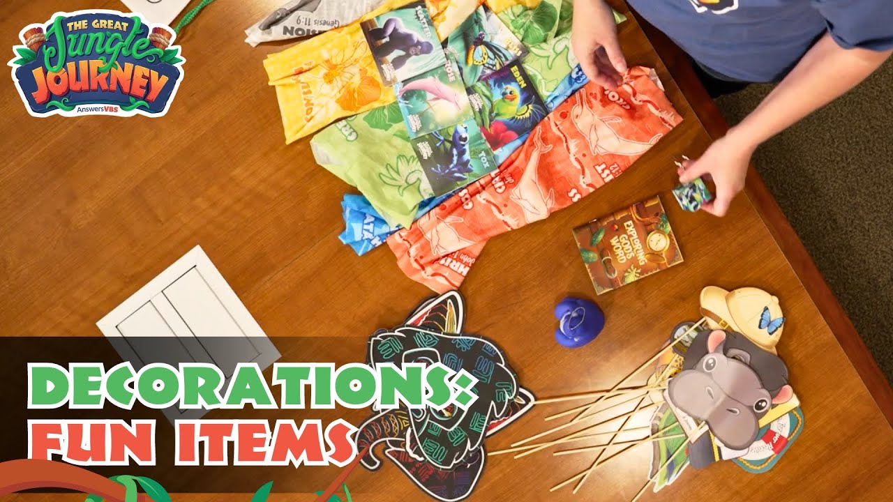 Kids Will Love These Items | The Great Jungle Journey VBS: Decorations