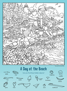 A Day at the Beach: Find the Hidden Objects