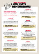 Family Devotion Time: A Week Worth Remembering