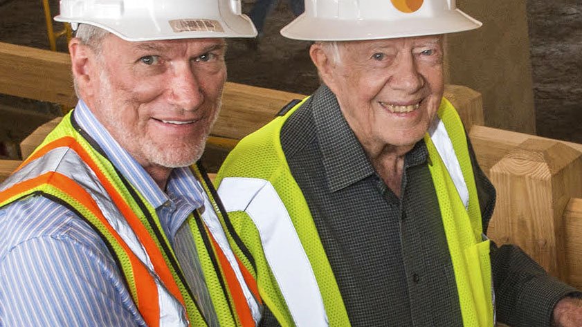 President Jimmy Carter Tours Ark Encounter