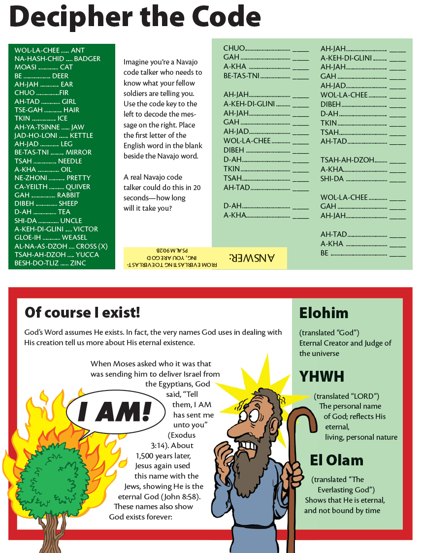 Lesson 12 Is There Really A God