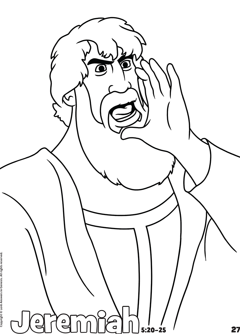 Genesis Coloring Page