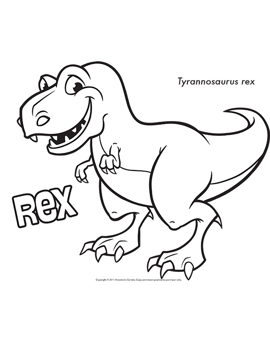 Rex Coloring