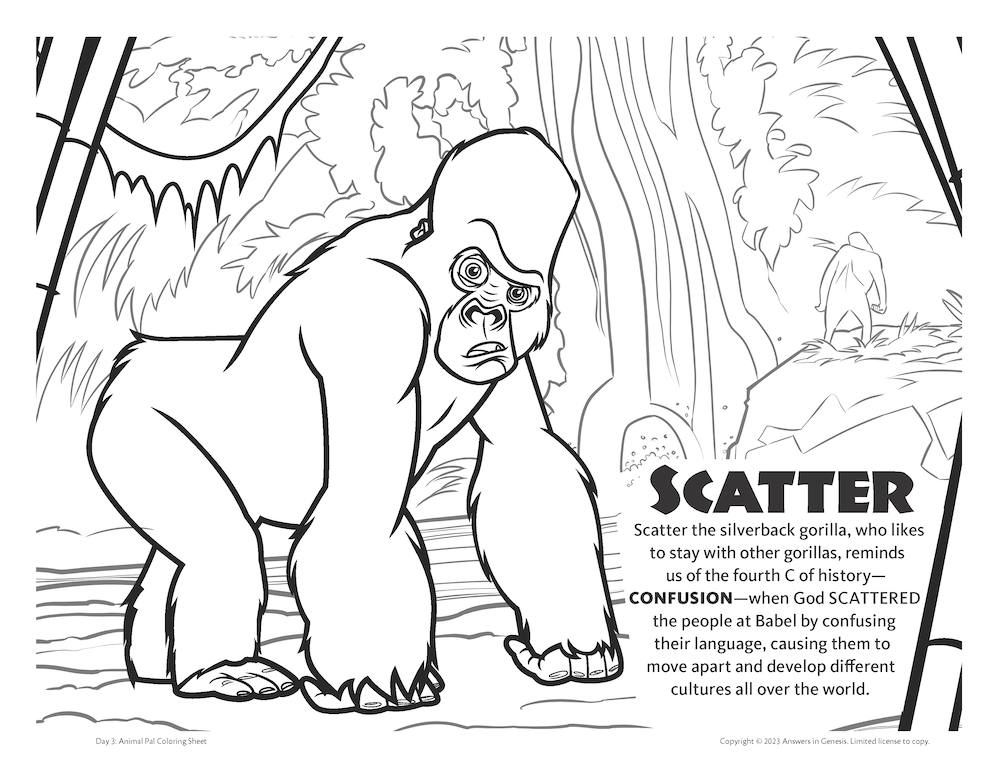 Scatter the Silverback Gorilla