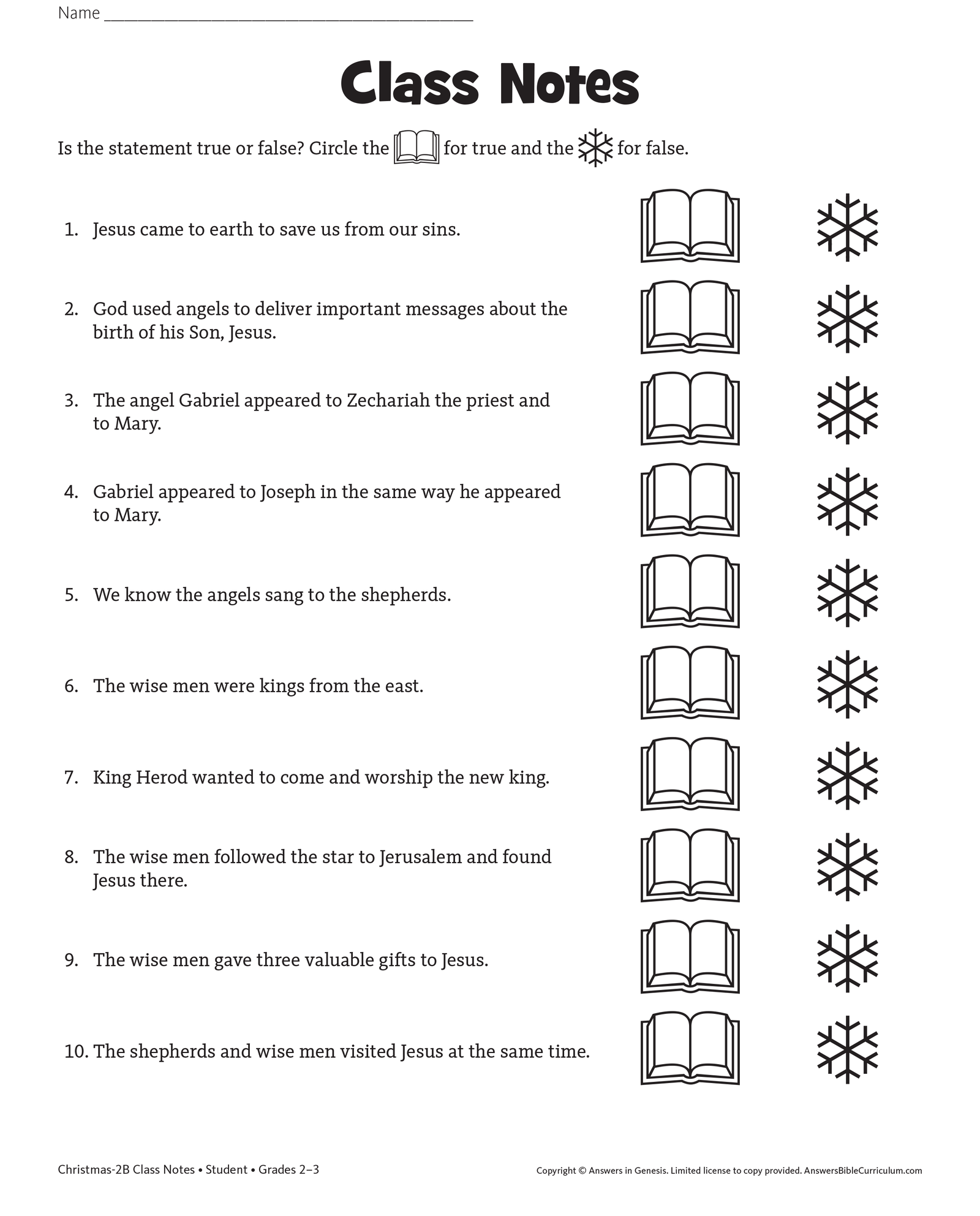 Jesus in the Bible Christmas Quiz