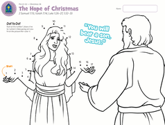 Hope of Christmas Dot to Dot