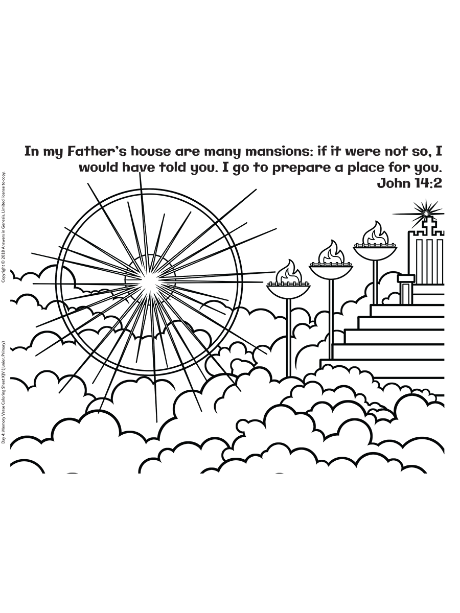 Proverbs 15 15 Coloring Page For Kids - coloring pages