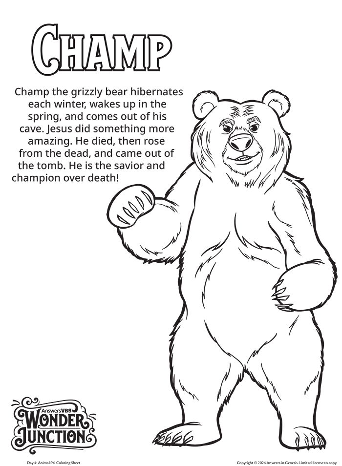 Champ the Grizzly Bear