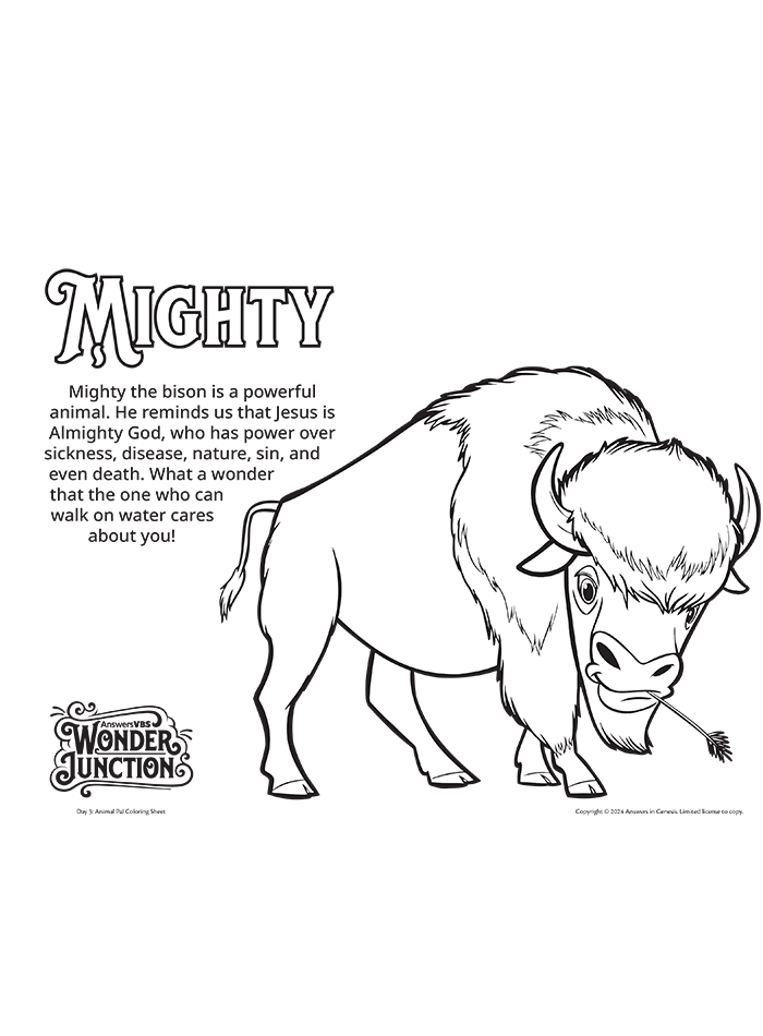 Mighty the Bison