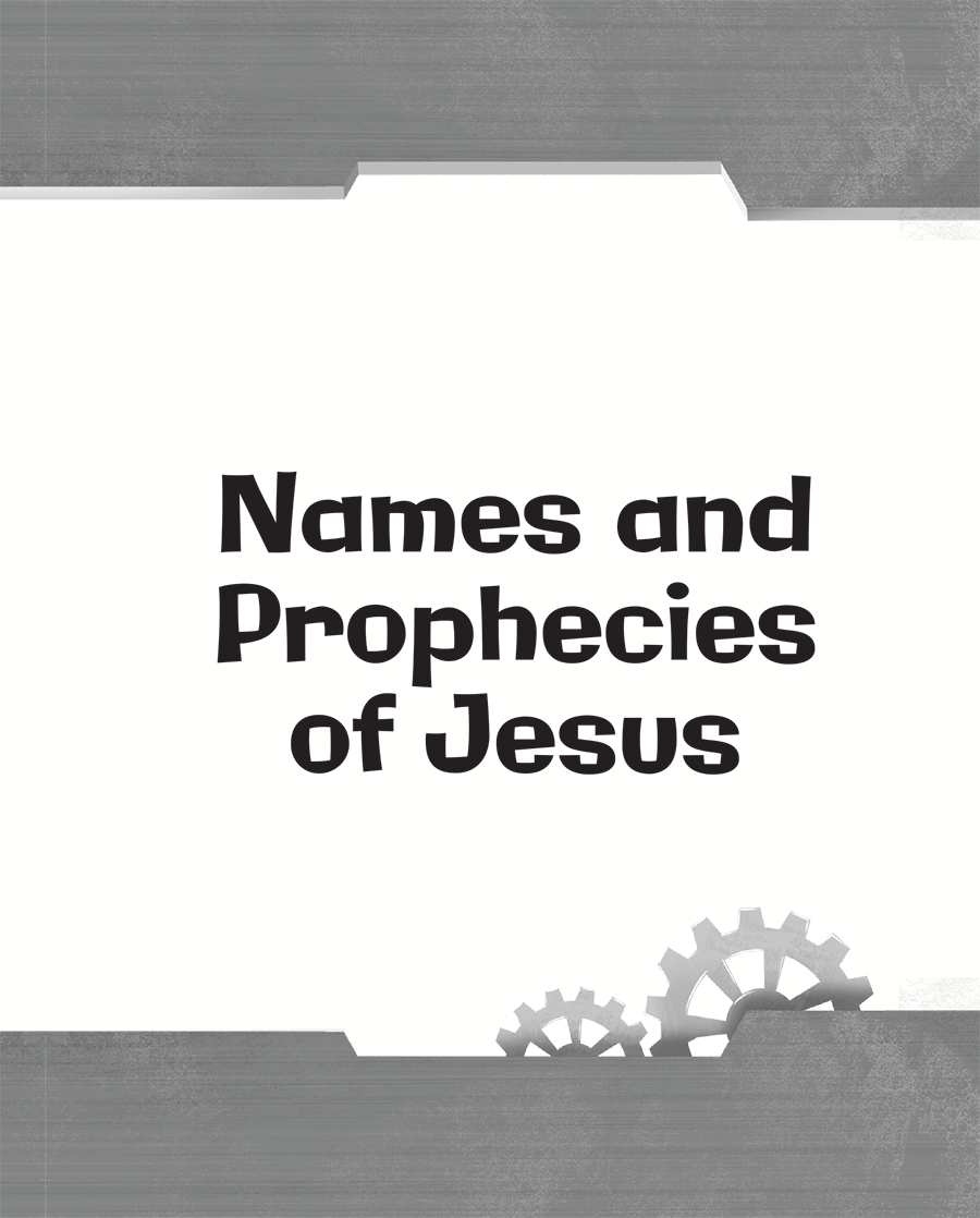 Names and Prophecies of Jesus