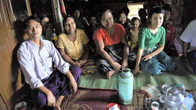 Sharing the Gospel in the Pouring Rain in Myanmar