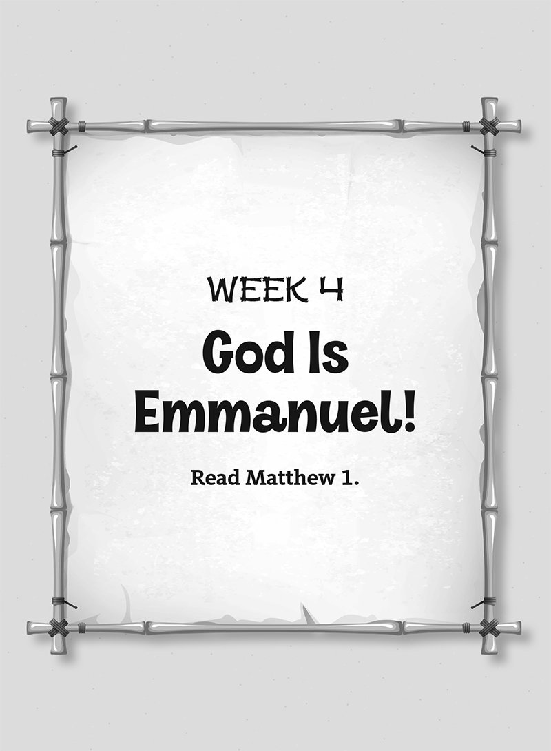 God is Emmanuel!