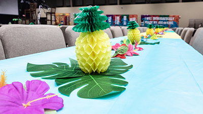 Decorating for Mystery Island: Tropical Fruits