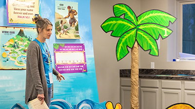Decorating for Mystery Island: Four Ways to Make Tropical Trees