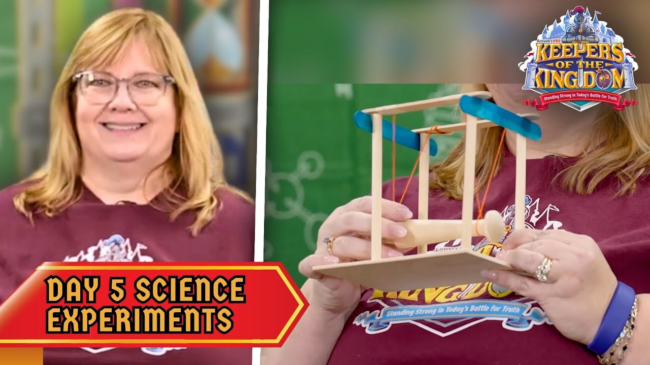 Tests of Strength & Battering Ram! | Keepers of the Kingdom VBS: Day 5 Science Experiments