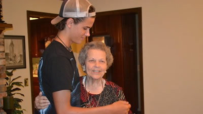 Visiting with Grams