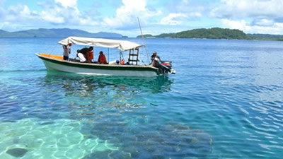 Shooting an Adventure in Paradise . . .
