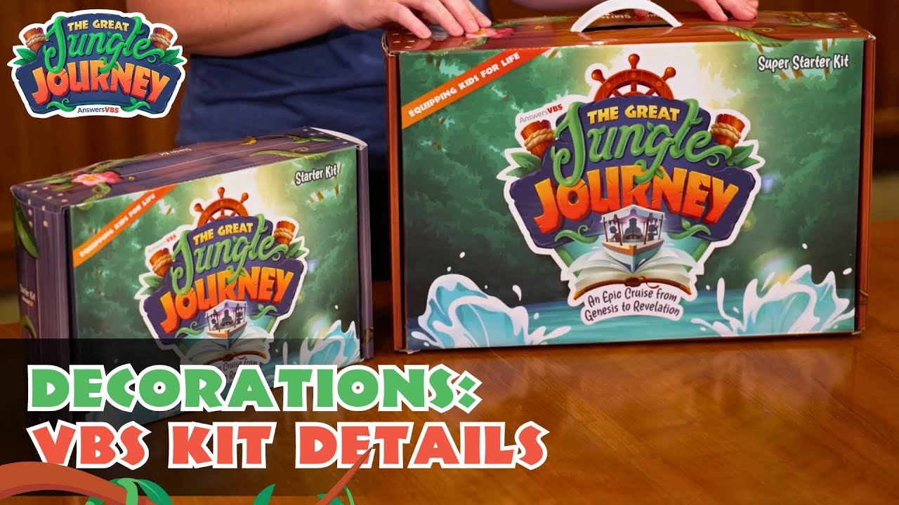 Starter Kit vs Super Starter Kit: What’s the Difference? | The Great Jungle Journey VBS: Decorations