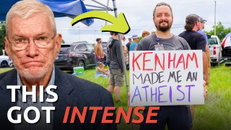 We Confronted the Atheist Protesters . . . Here’s What They Admitted!