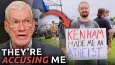 We Confronted the Atheist Protesters . . . Here’s What They Admitted!