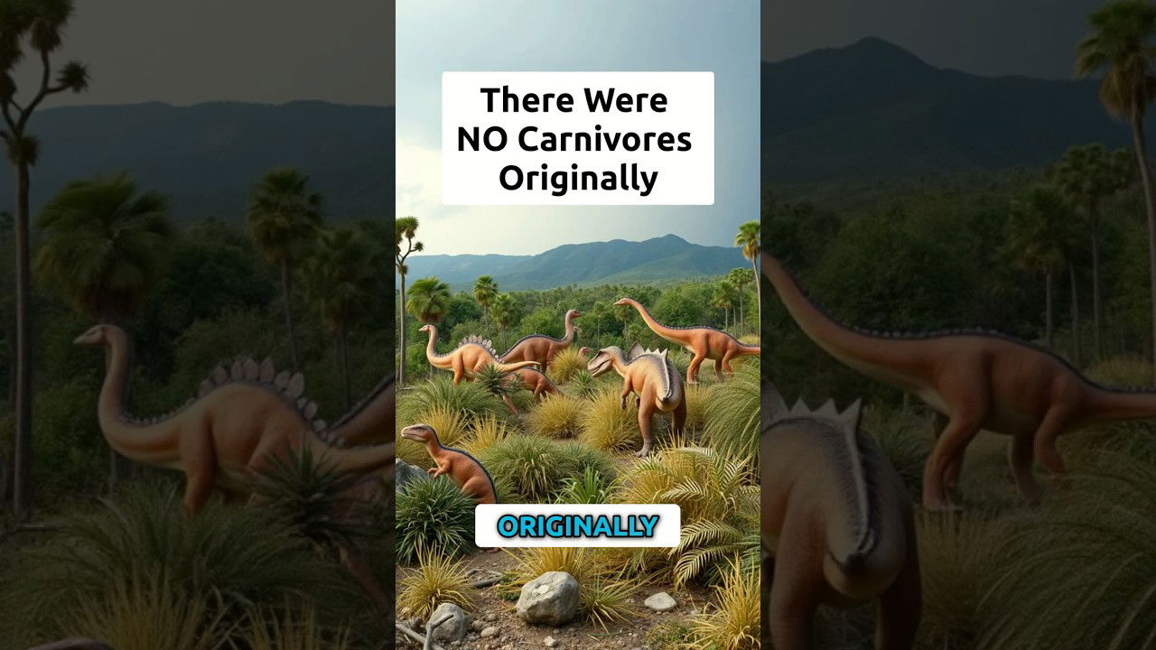 Originally, ALL Animals Were Vegetarians