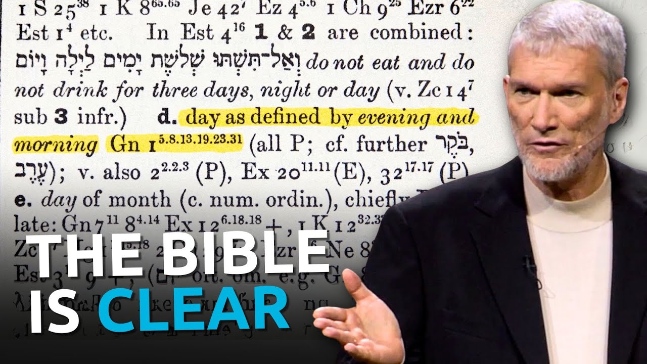 No, the Six Days of Creation Were NOT Millions of Years Long