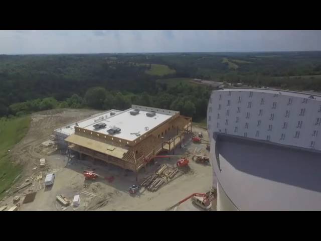 Ark Encounter Construction Drone Footage