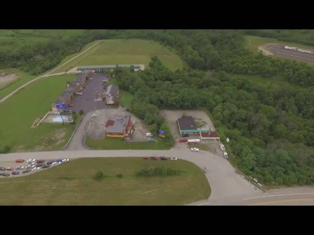 Drone Parking Lot Footage - Opening Day