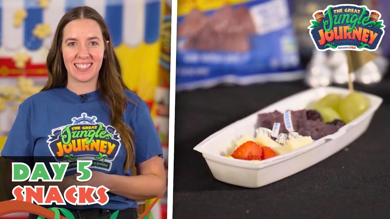 A Snack That Reinforces What They Learned! | The Great Jungle Journey VBS: Day 5 Snacks