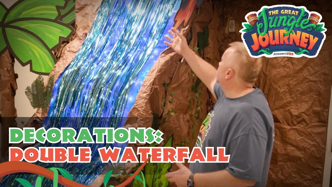 A Stunning VBS Worship Entrance | The Great Jungle Journey VBS: Decorations