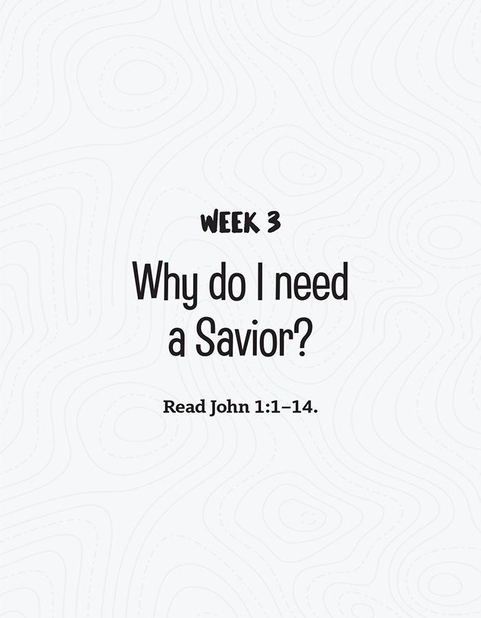 Why Do I Need a Savior?