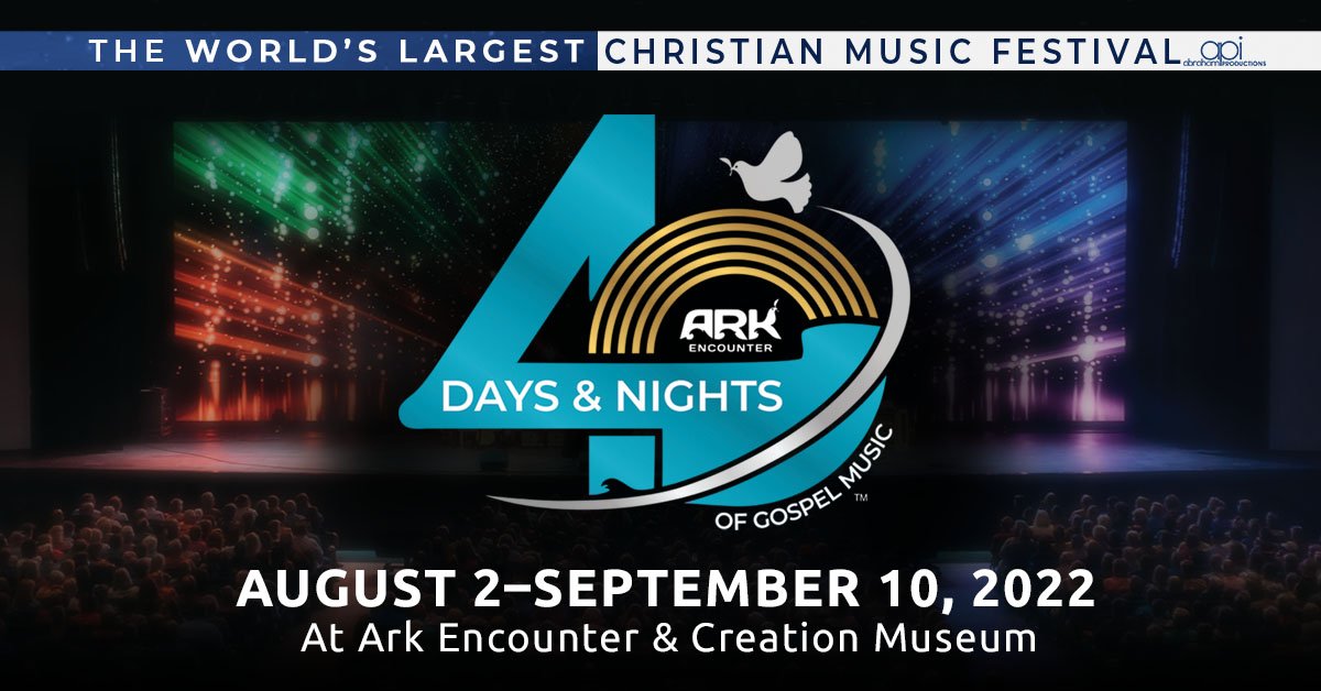 Enjoy 40 Days and 40 Nights of Gospel Music at the Ark Encounter Ark