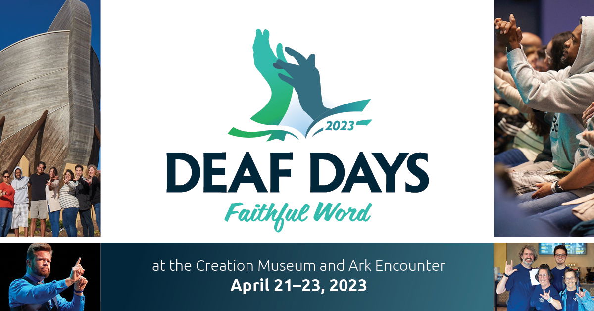 Deaf Days Coming to the Ark Encounter in April