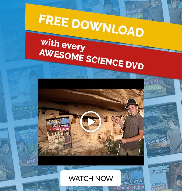 Free download with every Awesome Science DVD!