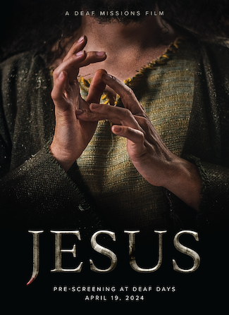 Jesus (a Deaf Missions film) which will be released in April 2024.