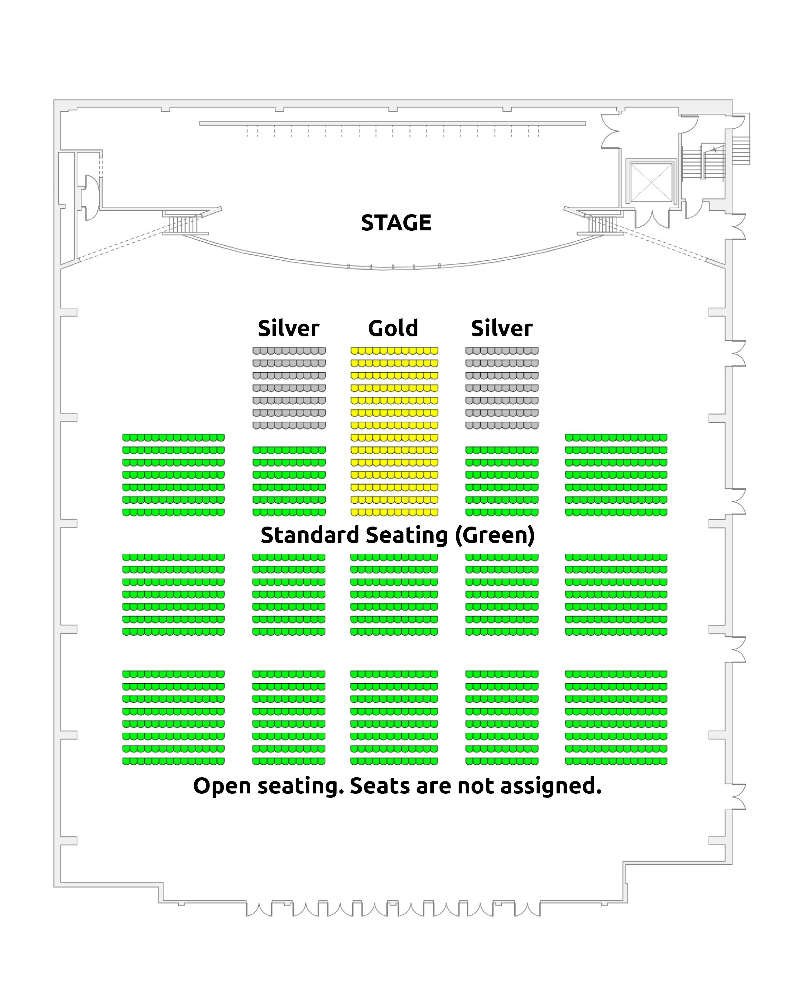Image of seating chart