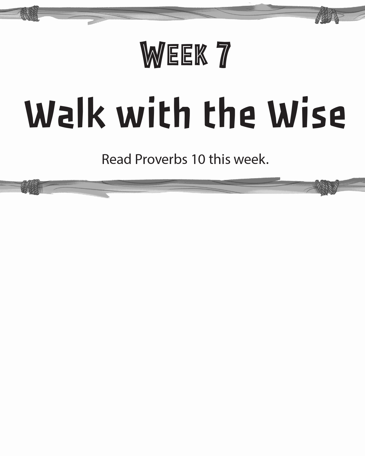 Walk with the Wise